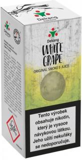 Liquid Dekang White Grape 10ml - 11mg (Hroznové bílé víno)