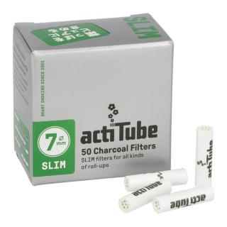 Cigaretové filtry Acti Tube Slim 7mm