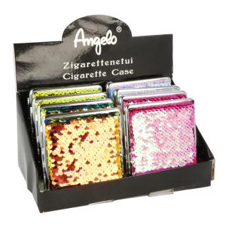 Cigaretové pouzdro Pailletten, 4mix, 20cig.