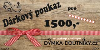 Dárkový poukaz 1500