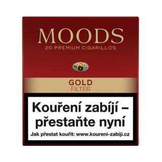 Doutníky Dannemann Moods Gold Filter, 20ks
