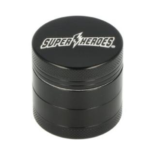 Drtič tabáku keramický Super Heroes Black, 4.díl.,40mm