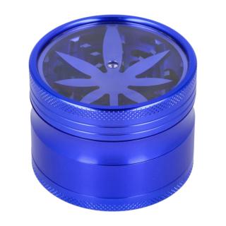 Drtič tabáku kovový Super Heroes ALU Blue, 62mm