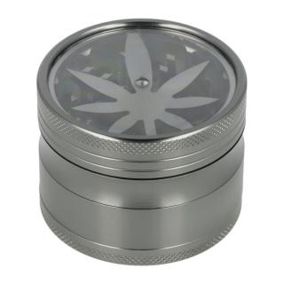 Drtič tabáku kovový Super Heroes ALU Grey, 62mm