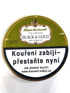 Dýmkový tabák Robert McConnell - Black and Gold 50g