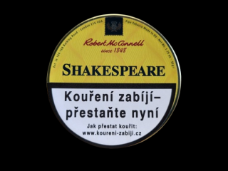 Dýmkový tabák Robert McConnell Shakespeare 50g