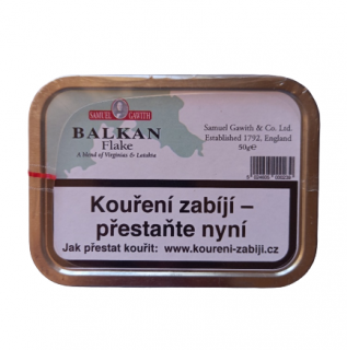 Dýmkový tabák Samuel Gawith Balkan Flake 50g