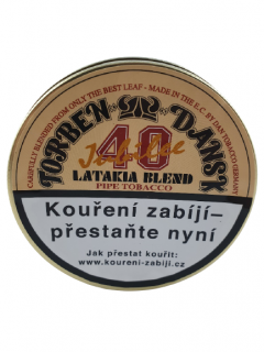 Dýmkový tabák Torben Dansk 40 Jubilee Latakia Blend 50g
