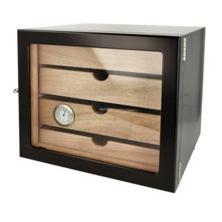 Humidor na doutníky Cabinett Black