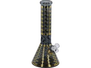 Skleněný bong Black-Gold, 32cm