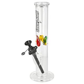 Skleněný bong Super Heroes Jamaica Ice, 31cm