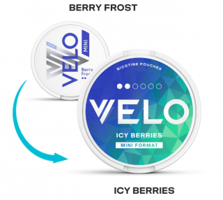 Velo Mini Ice Berries (Berry Frost Medium) 6 mg