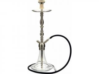 Vodní dýmka Aluminum Hookah Silver 72 cm