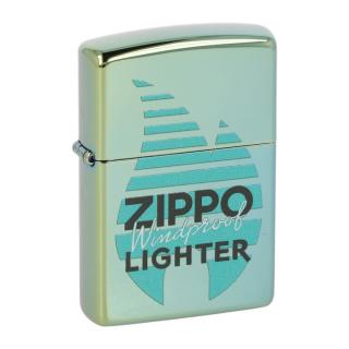 Zapalovač Zippo Design Green Zippo, leštěný