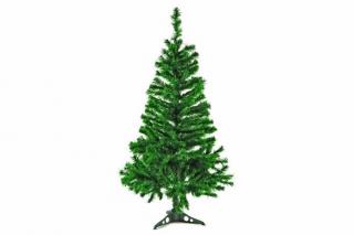 Umělý vánoční stromeček se stojanem jako živý, tmavě zelený, 1,2 m