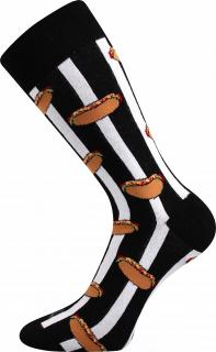 Barevné ponožky Defood burger - 39-42