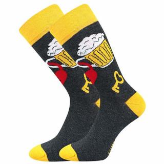 Barevné ponožky Depate pivo 1 pár - 43-46