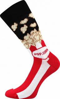 Barevné ponožky popcorn - 39-42