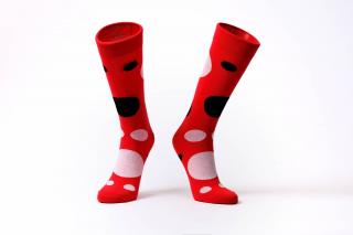 Barevné ponožky Soxit Space Red - 36-40