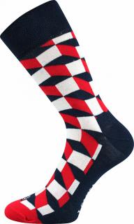 Barevné ponožky Woodoo trendy - 43-46