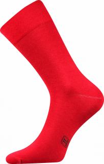 Ponožky Decolor barevné červená - 43-46