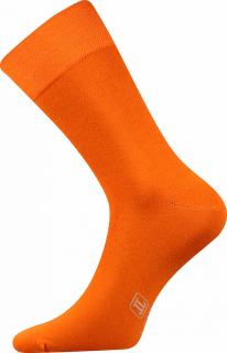 Ponožky Decolor barevné oranžová - 39-42