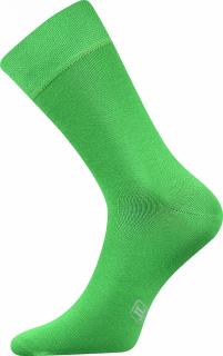 Ponožky Decolor barevné sv.zelená - 43-46