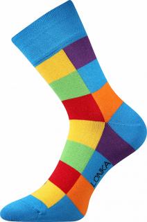 Ponožky Decube kostka modré - 39-42