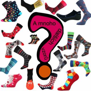 Pro Ženy: předplatné stylových barevných ponožek - 3 / 35-38 / 1 / čtvrtletně