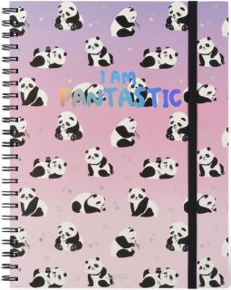 Kroužkový blok A4 Panda (tři druhy papíru) | Legami