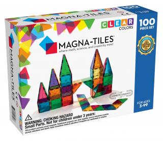 Magnetická stavebnice - 100 dílů | Magna Tiles