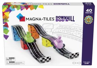 Magnetická stavebnice: Automobilové závody - 40 dílů | Magna Tiles