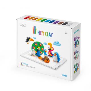 Modelína Hey Clay - Ptačí svět, 6 postaviček | TM toys