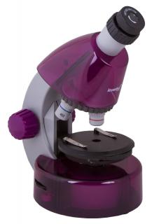 Opravdový mikroskop pro děti se sadou pro malé badatele Levenhuk Barva: Fialová