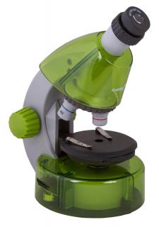 Opravdový mikroskop pro děti se sadou pro malé badatele Levenhuk Barva: Limetkově zelená