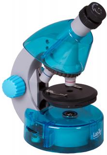 Opravdový mikroskop pro děti se sadou pro malé badatele Levenhuk Barva: Modrá