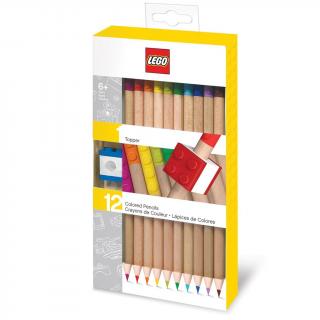 Pastelky Lego s klipem 12 ks| Lego