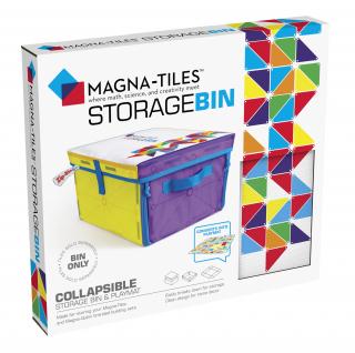 Úložný box na magnetickou stavebnici a podložka | Magna Tiles