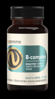 Bioaktivní B – Complex 60 kapslí NUPREME