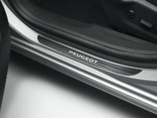 Sada chráničů prahů dveří vzhled karbon Peugeot 508