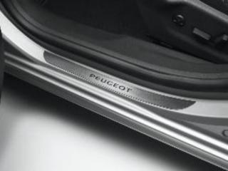 Sada chráničů prahů dveří vzhled kartáčovaného hliníku Peugeot 508