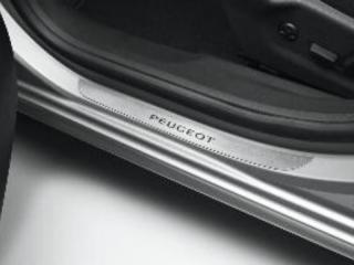 Sada chráničů prahů dveří vzhled kartáčovaného hliníku světlý  Peugeot 508