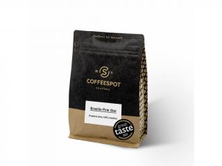 Brazílie Pink Star Scr.19 - zrnková káva, 250 g