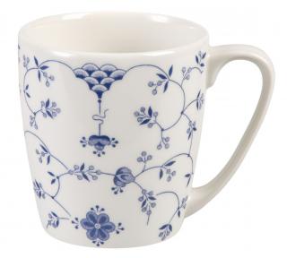 Finlandia - Fine China, porcelánový hrnek 0, l, modrý, bílý, květiny