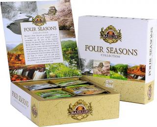 Four Seasons Assorted - kolekce černých a zelených aromatizovaných čajů 40 n.s.