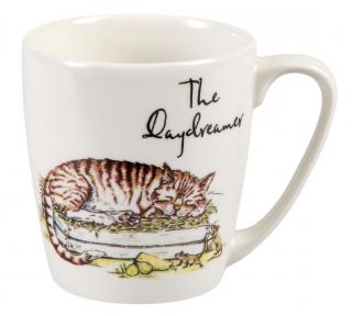 The Daydreamer - Fine China, porcelánový hrnek 0,3 l, zasněná kočka