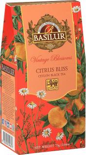 Vintage Blossoms Citrus Bliss - černý aromatizovaný sypaný čaj 75g