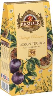 Vintage Blossoms Passion Tropica - zelený aromatizovaný sypaný čaj 75 g