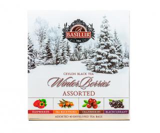 Winter Berries Assorted - mix černých aromatizovaných porcovaných čajů 40 n.s.