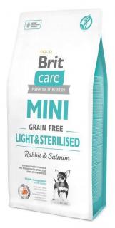 Brit Care MINI Grain Free Light & Sterilised 7kg